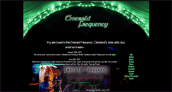 Desktop Screenshot of emeraldfrequency.com