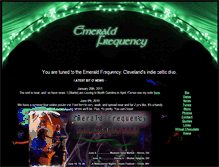 Tablet Screenshot of emeraldfrequency.com